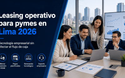 Leasing operativo para pymes en Lima 2026: tecnología empresarial sin afectar el flujo de caja