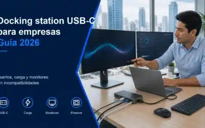 Docking station USB-C para empresas: cómo elegir puertos, potencia y compatibilidad en 2026